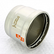 Заглушка пресс 108x3/4" нержавеющая сталь Sanpress Inox XL VIEGA Диаметр - 108 мм.
