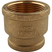 Муфта резьбовая ВР 1"1/4 x 1" латунь TIEMME