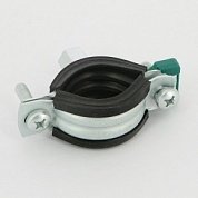 Хомут для труб Walraven Bifix G2 BUP  М8/М10 1" ( ⌀ 31-35 мм) шумопоглощающий, EPDM, быстрый замок