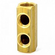 Магистральный коллектор TIEMME ВР 2 выхода 3/4"х1/2"х36мм