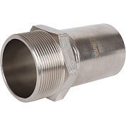Вставка переходная под пресс 54 x 2" (НР) из нержавеющей стали ROMMER