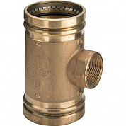 Тройник пресс-В 76х3/4"х76 со стопорным кольцом Sanpress VIEGA