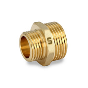 Ниппель редукционный 2" x 1" 1/2 (НР) латунь UNI-FITT OPTIMAL (600G7601)