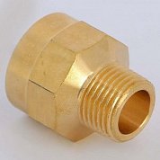 Муфта переходная 28 x 1/2" VIEGA пайка НР бронза Муфта