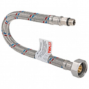 Подводка для смесителя М10х1 18 мм НВ 1/2" 120 см из нержавеющей стали VALTEC