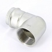 Угол пресс-В компактный 54x2" нержавеющая сталь Sanpress Inox VIEGA Диаметр - 54 мм.