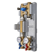 Насосный модуль 1 1/4" с байпасоми и четырехходовым клапаном без насоса VALTEC 