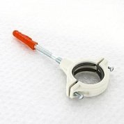Хомут шумопогл. канализационный d=50 мм со шпилькой и дюбелем SINIKON Комфорт