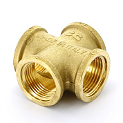 Крестовина (ВР) 1/2" латунь UNI-FITT