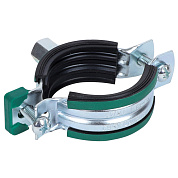 Хомут KSB2 М8/М10 (66-70 мм) 2-х винт. с уплотн. epdm, быстрый замок WALRAVEN