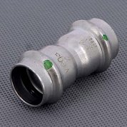 Муфта пресс 22 нержавеющая сталь Sanpress Inox VIEGA Диаметр - 22 мм.