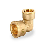 Угол редукционный 3/4" x 1/2" ВР, латунь UNI-FITT OPTIMAL (610G3201)