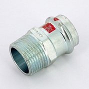 Муфта пресс-Н 28x1" оцинкованная сталь Prestabo VIEGA Диаметр - 28 мм.