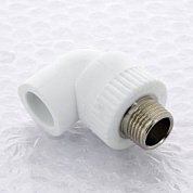 Угол 20 х 1/2" (НР) PRO AQUA полипропилен PP-R