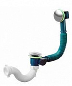 Сифон для ванны click/clack 1"1/2х70мм M0485 MIANO