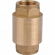 Клапан обратный STOUT 1/2" (латунное седло) пружинный