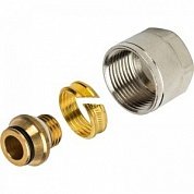 Евроконус 20 х 2,0 х 3/4 аксиальный для труб PE-X/AL/PE-X 2 уплотнения STOUT
