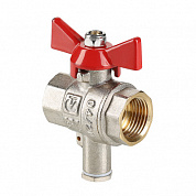 Кран шаровой для подключения датчика температуры VALTEC 1/2" 