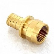 Муфта надвижная ВР 25 х 3/4" REHAU RAUTITAN RX бронза