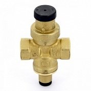 Редуктор давления UNI-FITT COMPACT 1/2" латунь стандартный проход с отверстием под манометр