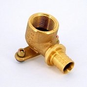 Водорозетка надвижная 20-Rp 3/4" REHAU RX корот. (бронза)