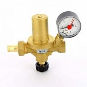 Клапан подпиточный WATTS ALOMD 1/2" регулировка 0,3 - 4 бар со штуцером и манометром