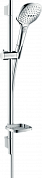 Душевой гарнитур HansGrohe120 HG Raindance Select E 3jet со штангой 65 см и мыльницей хром