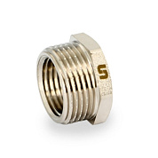 Футорка редукционная 1" х 1/2" ВН, никель UNI-FITT OPTIMAL (604N4201)