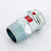 Муфта пресс-Н 22x3/4" оцинкованная сталь Prestabo VIEGA Диаметр - 22 мм.