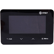Регулятор беспроводной комнатный двухпозиционный STOUT ST-293v2, черный (STE-0101-029322)