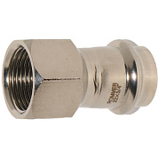 Переходник прессовой 22 x 3/4" (ВР) из нержавеющей стали ROMMER