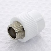 Муфта 32 х 3/4" (НР) PRO AQUA полипропиленовая PP-R