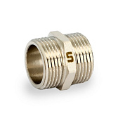 Ниппель резьбовой 1/4" (НР) никель UNI-FITT OPTIMAL (600N0001)