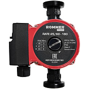 Насос циркуляционный Rommer Profi 25/60-180 мм, для систем отопления