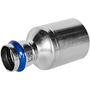 Муфта переходная 54 х 28 мм, ВПр-НПр под пресс, из нержавеющей стали STOUT (SSS-2020-005428)