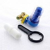 Система антинакипи ATLAS FILTRI DOSAPLUS 3  1/2" 3-х ходовой, с байпасом, 2 капсулы полифосфата