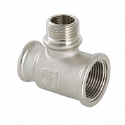 Тройник резьбовой ВН 3/4" х 1/2" х 3/4" переходной латунь-никель VALTEC (VTr.132.RN.050405)