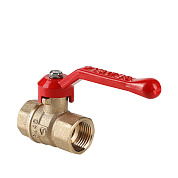 Кран шаровый СТАНДАРТ 3/4" ВВ никелированный ручка VALTEC