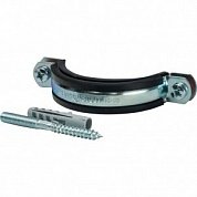 Хомут с шпилькой и дюбелем 2"1/2 (⌀75-80) STOUT