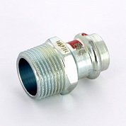 Муфта пресс-Н 15x3/4" оцинкованная сталь Prestabo VIEGA Диаметр - 15 мм.