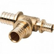 Тройник переходной 25 x 25 x 16 аксиальный для труб PE-X STOUT