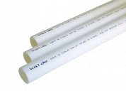 Труба PPR KALDE D 63х8,6 PN 20 армированная белая