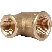 Колено ВР 1/2" x 3/4" латунь TIEMME