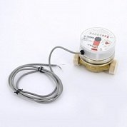 Cчетчик для горячей воды с импульсным выходом ИТЭЛМА WFW24 L=80 90˚C - размер присоединения 3/4"