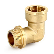 Угол резьбовой 1/2" ВН с упором, латунь UNI-FITT OPTIMAL (612G2201)