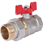 Шаровой кран ROMMER 1" 1/4 ВН - с американкой бабочкой (RBV-0005-2510232)