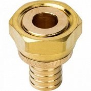 Муфта с накидной гайкой 16 x 1/2" аксиальная для труб PE-X STOUT