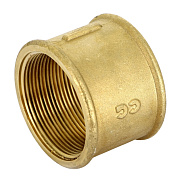 Муфта резьбовая 1"1/4 x 1"1/4 (ВР) латунь UNI-FITT