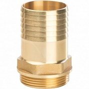 Штуцер НР 1"1/4 х 40 мм латунь STOUT