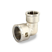 Угол редукционный 1" х 1/2" ВР, никель UNI-FITT OPTIMAL (610N4201)